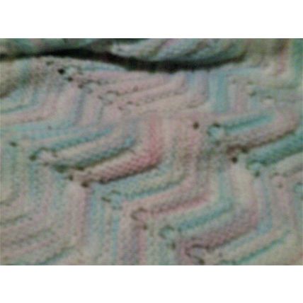 Hand Made throw baby blanket pastel colors