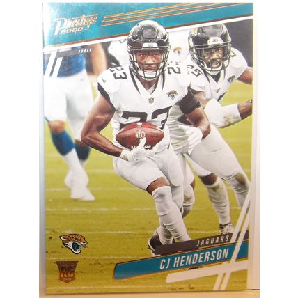 2020 Chronicles C.J. HENDERSON (Jaguars) Prestige Rookie Card #308