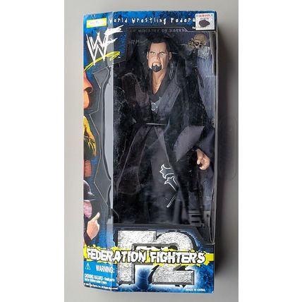 wwe wwf ljn classic superstars 12" federation fighters undertaker figure