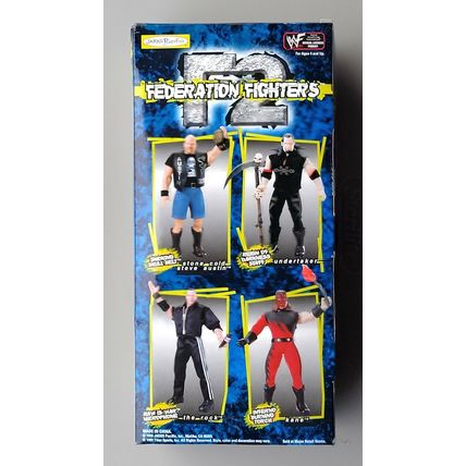wwe wwf ljn classic superstars 12" federation fighters undertaker figure