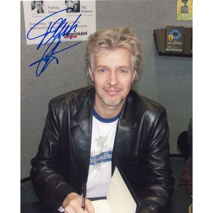 Frank Schatzing The Swarm Book Author Large Hand Signed Photo