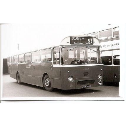 Black & White Photograph of Trent Motor Traction Co. Ltd. - ACH 303B