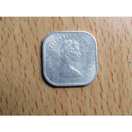 Eastern Caribbean Territories 1981 2 Cents Coin