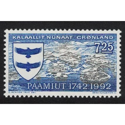 Greenland Bicentenary of Paamiut Fredrikshaab 1992 MNH SG#241