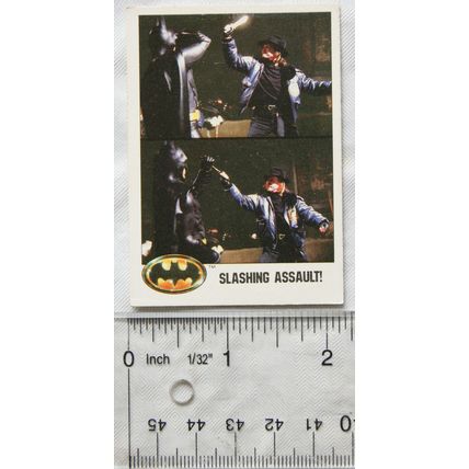 1989 Topps Batman card No.88 - Slashing Assault