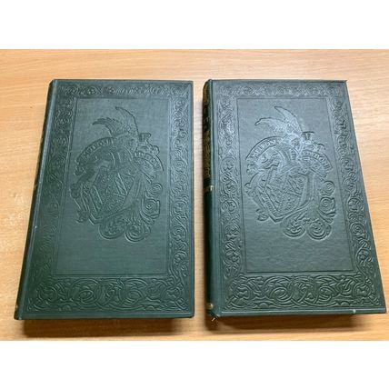 c1920 THE LIFE OF SIR WALTER SCOTT JG LOCKHART VOLUMES 1 & 2 ANTIQUE BOOKS (P5)