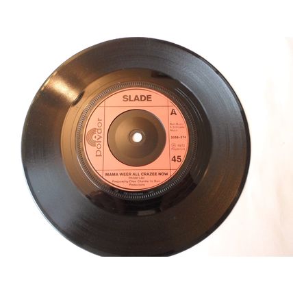 7"1972 SLADE. MAMA WEER ALL CRAZEE NOW ,2058274 MAN WHO SPEEKS EVIL. EXCELLENT
