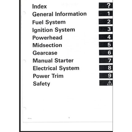 Johnson Evinrude 50 70 3 Cylinder Service Manual 1997 520208 PDF