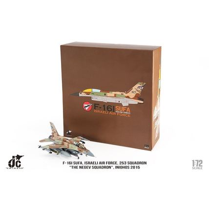 F-16I SUFA ISRAELI AIR FORCE, THE NEGEV SQUADRON - JC WINGS JCW72F16012 1/72