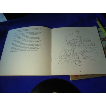 STRAWBERRY SHORTCAKE & The ARISTOCATS! Book & Record Sets $20.00 shipped!!