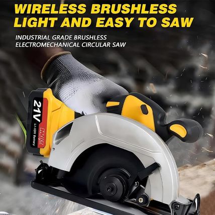 Cordless Circular Saw for DEWALT 20V MAX Battery, 7-1/4 Inch Brushless Power Cir