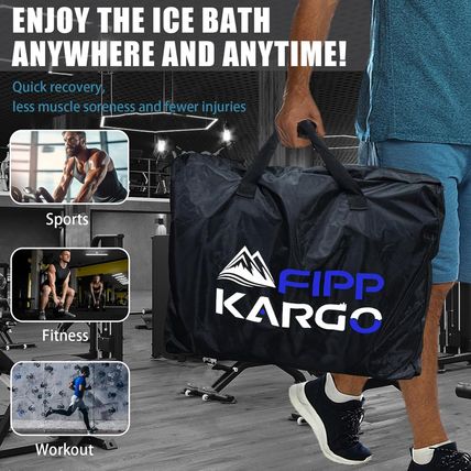 Ice Bath Tub for Athletes - 129 Gal Cold Plunge Tub for Recovery, Portable Batht