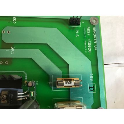 HANOVIA UV 150020 BOARD 150020-0002 ISS 360020/2-C 360020/3-C,HANOVIA 150020,SU