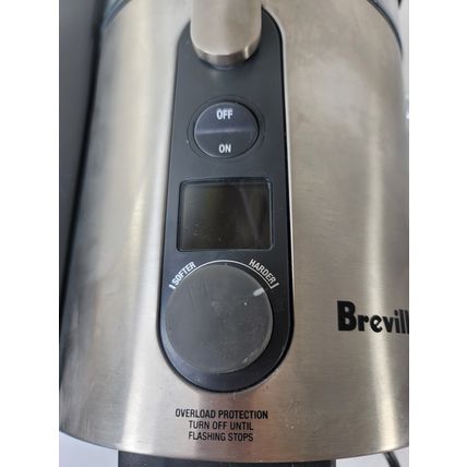 Breville Juicer Fountain 5-Speed 900-Watt Stainless Steel Extractor BJE510XL LED