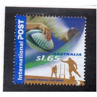 AUS 2003 $1.65 'RUGBY WORLD CUP' FINE USED (EBID23-903)