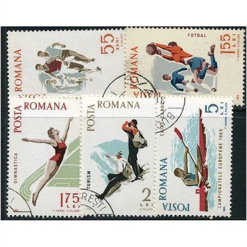 1965 Michel 2452/2456 - cancelled