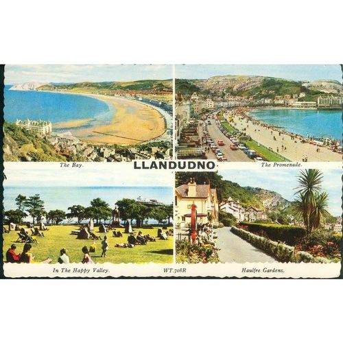 Llandudno, N. Wales - Multi-View - Bamforth & Co Ltd - WT.708R