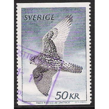 Fa 1157: 50 Kr. Definitive Stamp: Gyrfalcon.