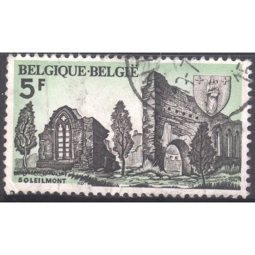 Belgium 1974 - SG2356 - 5f brown & green - Ruins Of Soleilmont Abbey - used 2