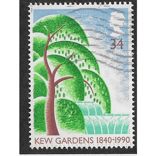 1990 34P 'KEW GARDENS' FINE USED (EBID57-770)