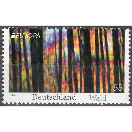 Deutschland 2011 Yvert 2689 Neuf ** Cote (2017) 1.60 € Europa CEPT Les forêts