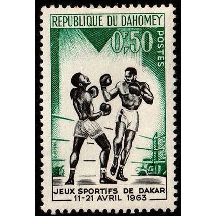 Dahomey 1963 Sport Friendship Games 0,50f MH Stamp Sport Boxing