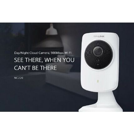 TP-LINK NC220 Day-Night Cloud Wi-Fi Camera, 300Mbps