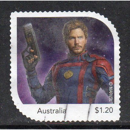 MARVEL STUDIOS, 2023 GUARDIANS OF THE GALAXY, USED SELF-ADHESIVE MYSTAMP. 21/22