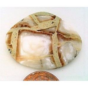 Picture Onyx Freeform Gemstone Cabochon 254