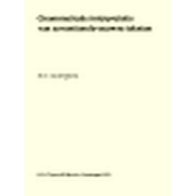 Grammaticale Interpretatie van Zeventiende-Eeuwse Teksten by Cornelis Van De Ket