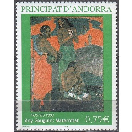 Andorre Français 2003 Michel 608 Neuf ** Cote (2008) 3.60 € Paul Gauguin