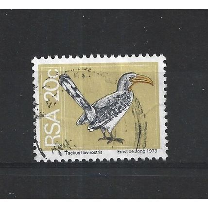 SouthAfrica.SG359 20c Yellow-billed Hornbill.Fine Used.Sep25d