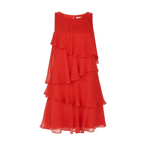 MONSOON Silk Fleur Frill Dress Size UK 12 BNWT (RARE & COLLECTABLE)