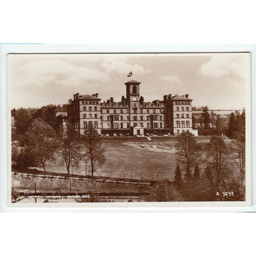 Hotel Hydro Dunblane RP Postcard 5251
