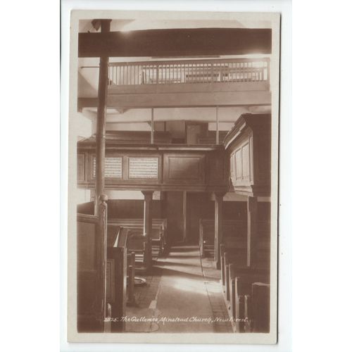 The Galleries Minstead Church New Forest Postcard Hampshire 2525