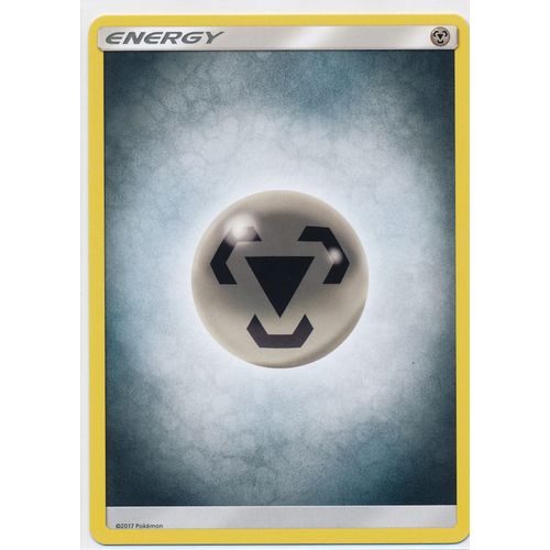 Pokemon Sun & Moon Crimson Invasion Metal Energy Card