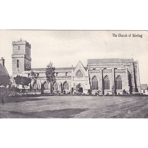 The Church of Stirling Stirlingshire Postcard (STI76537)