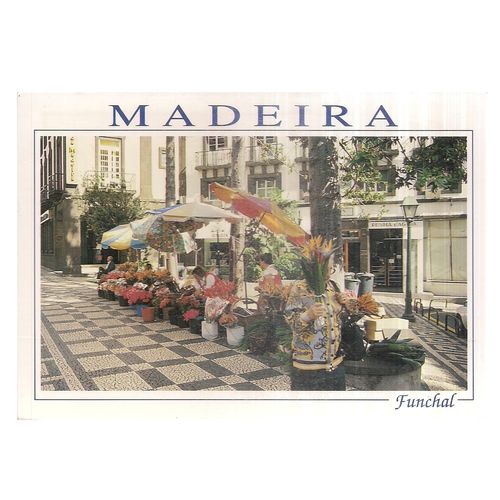 FUNCHAL, MADEIRA, PORTUGAL used postcard =