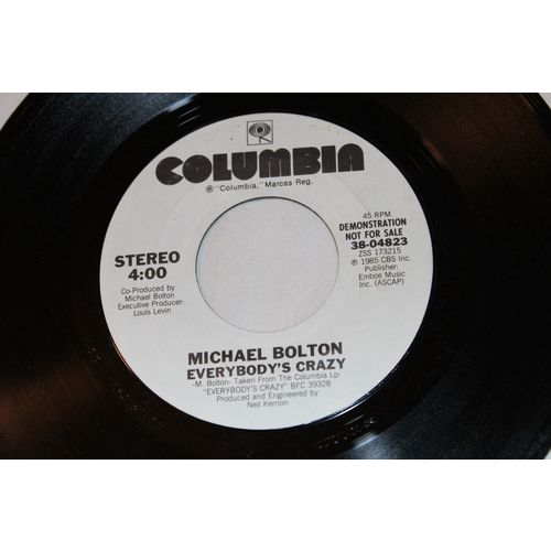 Michael Bolton Promo 45-EVERYBODY'S CRAZY STEREO
