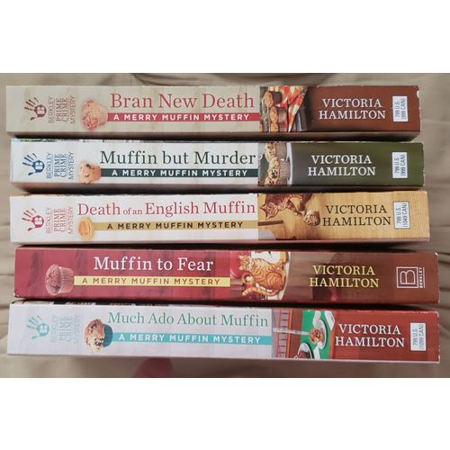 5 PB in A Merry Muffin Mystery by Victoria Hamilton~Bran New Death + 4