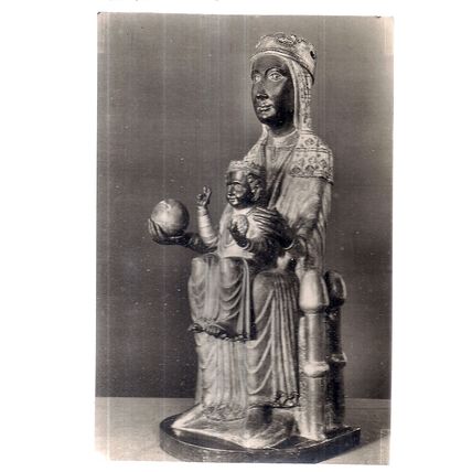 THE HOLY IMAGE, MONTSERRAT unused postcard RP =