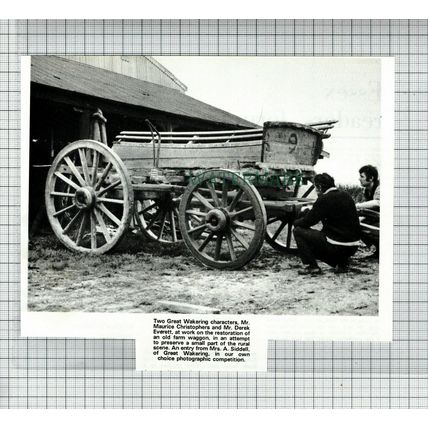(6635) Wakering Essex Maurice Christophers Derek Everett - 1973 Cutting