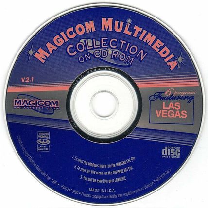 Top 6 Titles: LAS VEGAS (PC-CD, 1996) for Win/DOS - NEW CD in SLEEVE