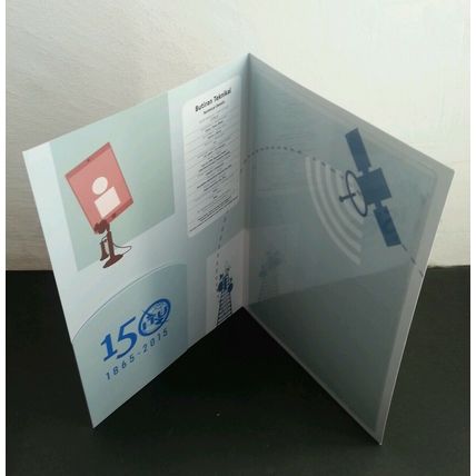 Malaysia 150th Anniv Of ITU 2015 Satellite Telecommunication (Folder) *Limited