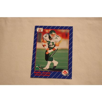 Bobby Jurasin 1991 AW Sport All-World CFL NO. 5