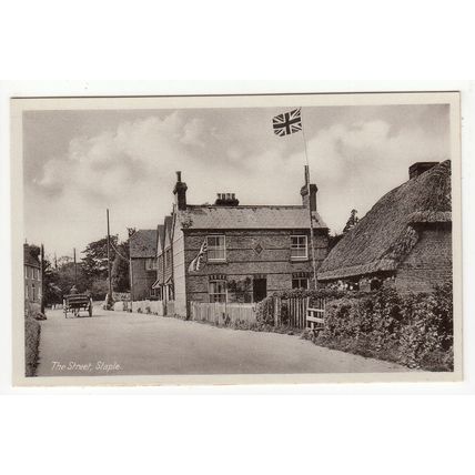 The Street Staple Postcard Kent