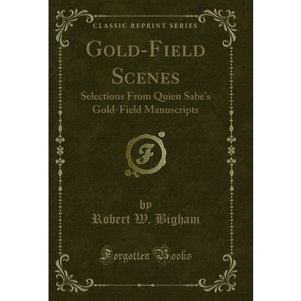Gold-Field Scenes: Selections From Quien Sabe's Gold-Field Manuscripts