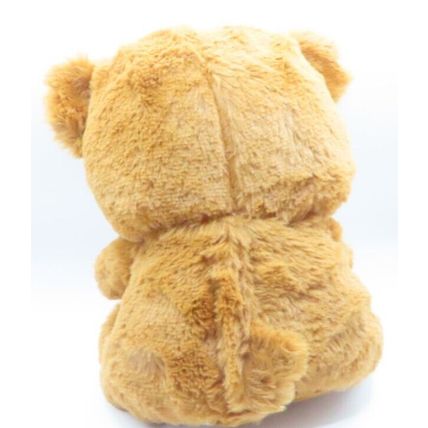 Brown Teddy RGB Colour Changing LED Glitter Light Tummy 22 CM Night Light Gift