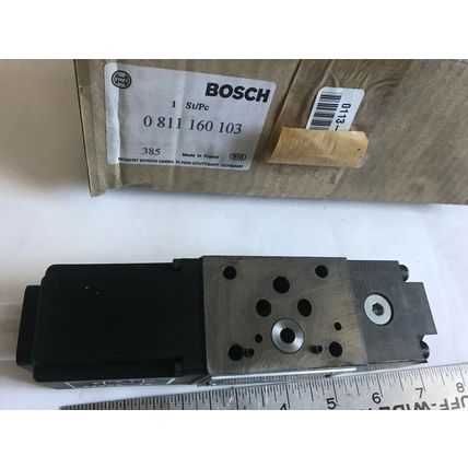 NEW BOSCH 0 811 160 103 HYDRAULIC SOLENOID MANIFOLD VALVE 918 FRANCE,24 VDC,SD