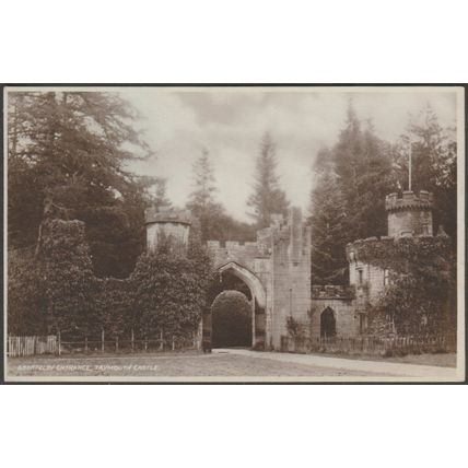 Aberfeldy Entrance, Taymouth Castle, Perthshire, c.1920 - RP Postcard